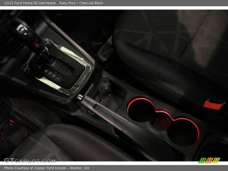 Ruby Red / Charcoal Black 2013 Ford Fiesta SE Hatchback