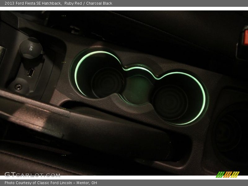 Ruby Red / Charcoal Black 2013 Ford Fiesta SE Hatchback