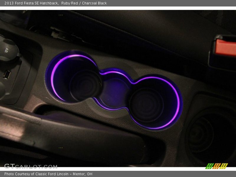 Ruby Red / Charcoal Black 2013 Ford Fiesta SE Hatchback