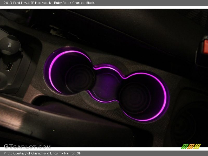 Ruby Red / Charcoal Black 2013 Ford Fiesta SE Hatchback