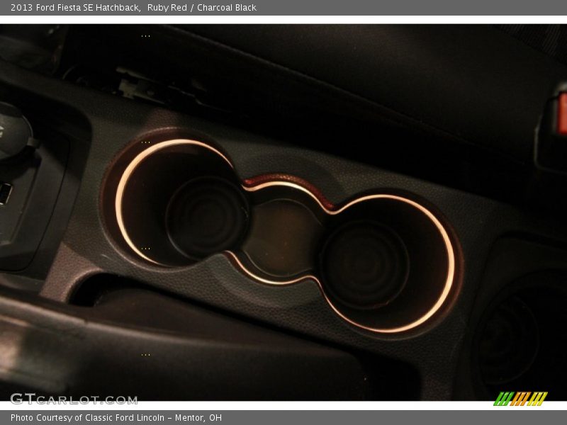 Ruby Red / Charcoal Black 2013 Ford Fiesta SE Hatchback