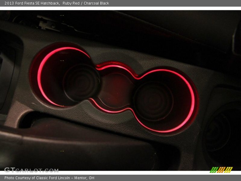 Ruby Red / Charcoal Black 2013 Ford Fiesta SE Hatchback