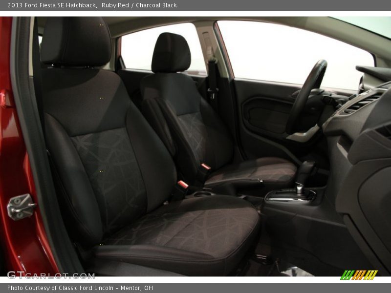 Ruby Red / Charcoal Black 2013 Ford Fiesta SE Hatchback