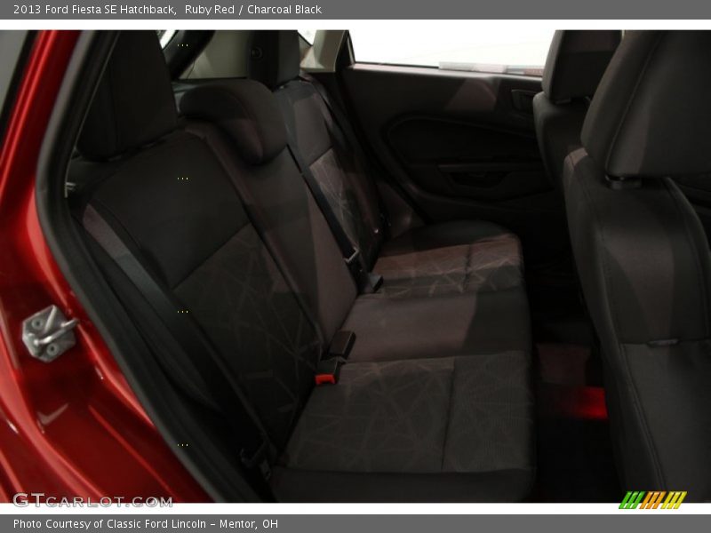 Ruby Red / Charcoal Black 2013 Ford Fiesta SE Hatchback