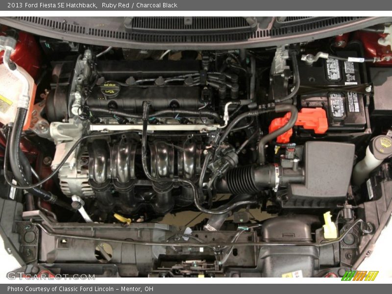Ruby Red / Charcoal Black 2013 Ford Fiesta SE Hatchback