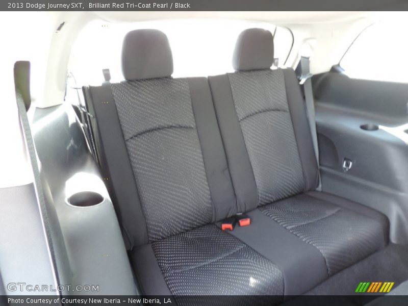 Brilliant Red Tri-Coat Pearl / Black 2013 Dodge Journey SXT