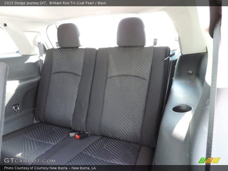 Brilliant Red Tri-Coat Pearl / Black 2013 Dodge Journey SXT