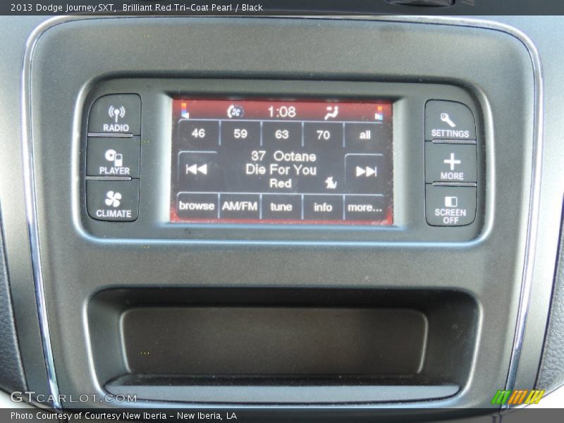 Brilliant Red Tri-Coat Pearl / Black 2013 Dodge Journey SXT