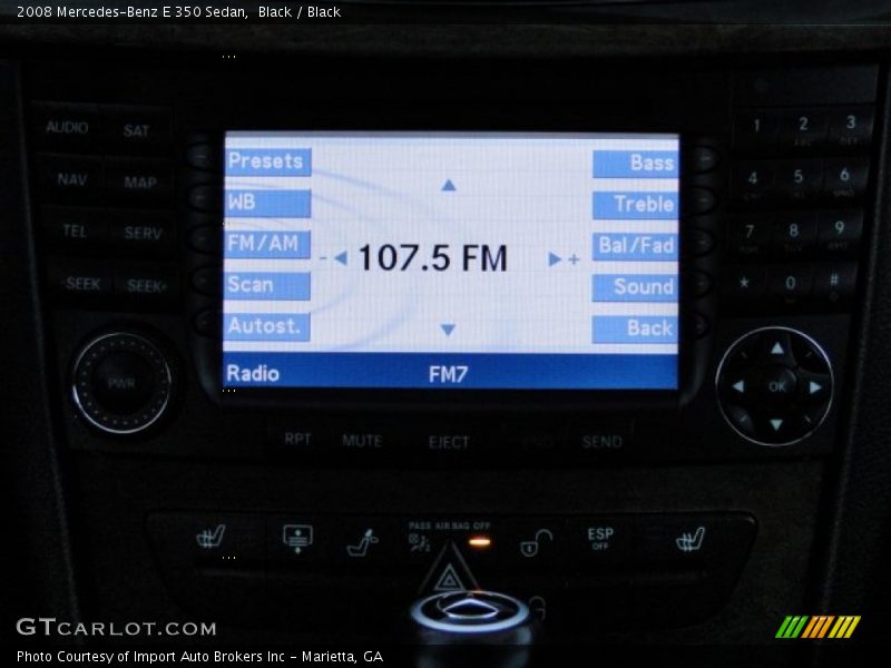 Black / Black 2008 Mercedes-Benz E 350 Sedan