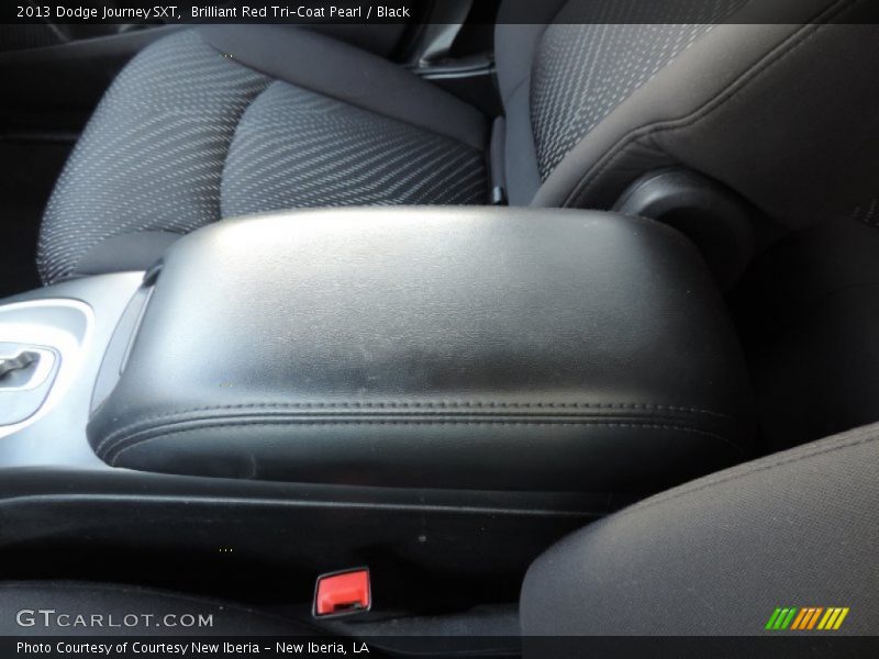 Brilliant Red Tri-Coat Pearl / Black 2013 Dodge Journey SXT