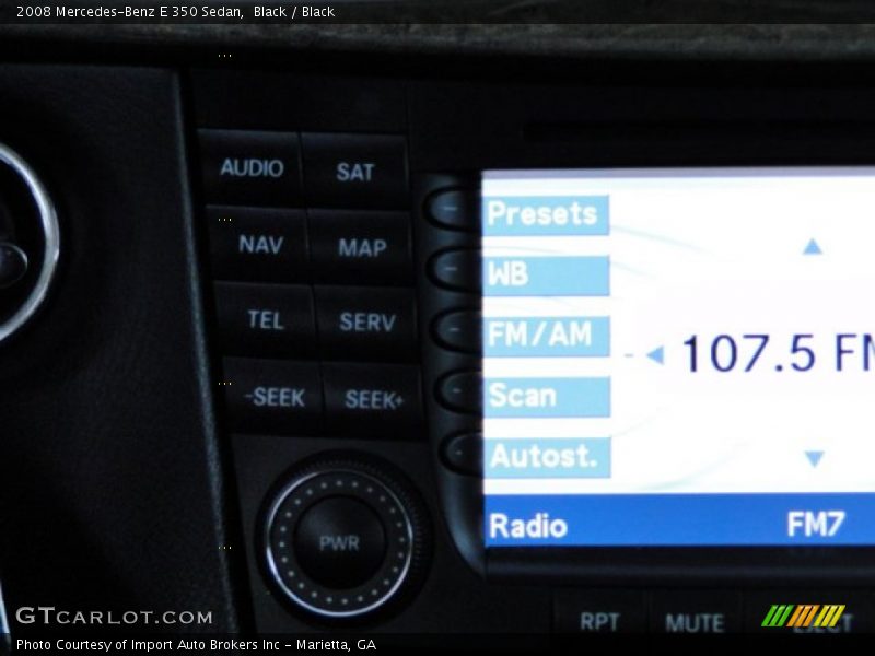 Black / Black 2008 Mercedes-Benz E 350 Sedan