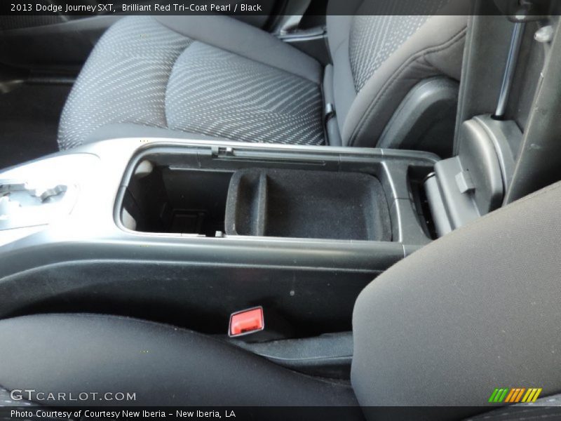 Brilliant Red Tri-Coat Pearl / Black 2013 Dodge Journey SXT