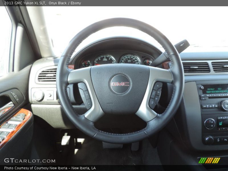 Onyx Black / Ebony 2013 GMC Yukon XL SLT