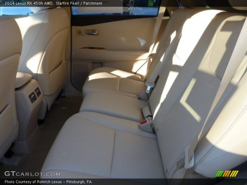 Starfire Pearl / Parchment 2014 Lexus RX 450h AWD