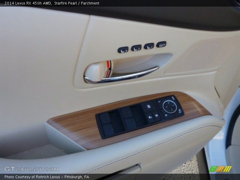 Starfire Pearl / Parchment 2014 Lexus RX 450h AWD