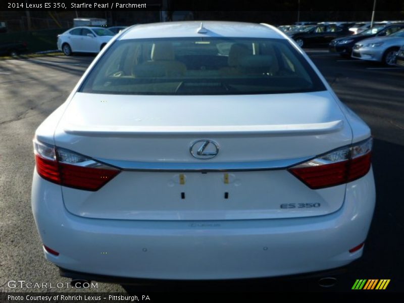Starfire Pearl / Parchment 2014 Lexus ES 350