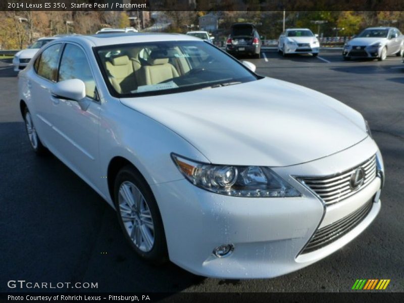 Starfire Pearl / Parchment 2014 Lexus ES 350