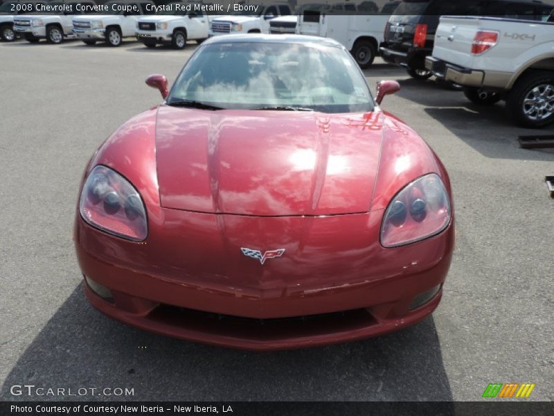 Crystal Red Metallic / Ebony 2008 Chevrolet Corvette Coupe