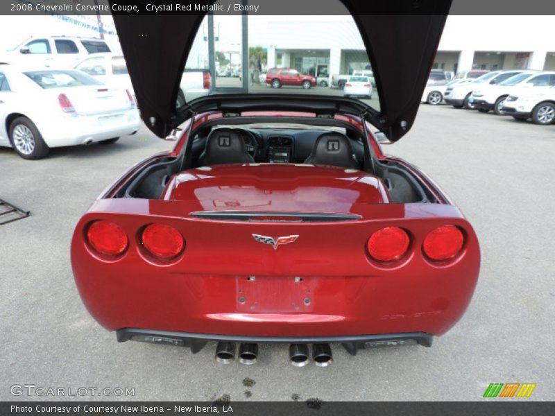 Crystal Red Metallic / Ebony 2008 Chevrolet Corvette Coupe