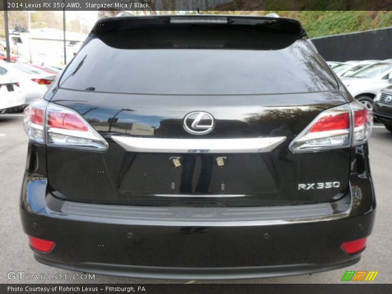 Stargazer Mica / Black 2014 Lexus RX 350 AWD