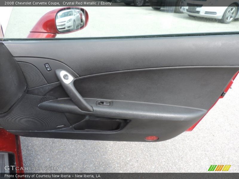 Crystal Red Metallic / Ebony 2008 Chevrolet Corvette Coupe