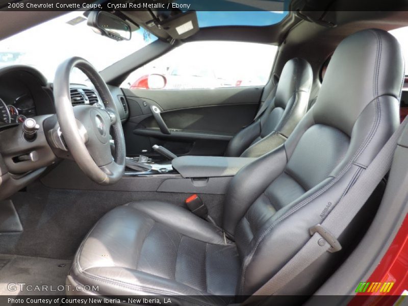 Crystal Red Metallic / Ebony 2008 Chevrolet Corvette Coupe