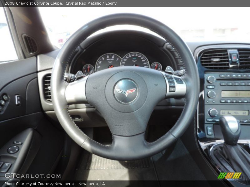 Crystal Red Metallic / Ebony 2008 Chevrolet Corvette Coupe