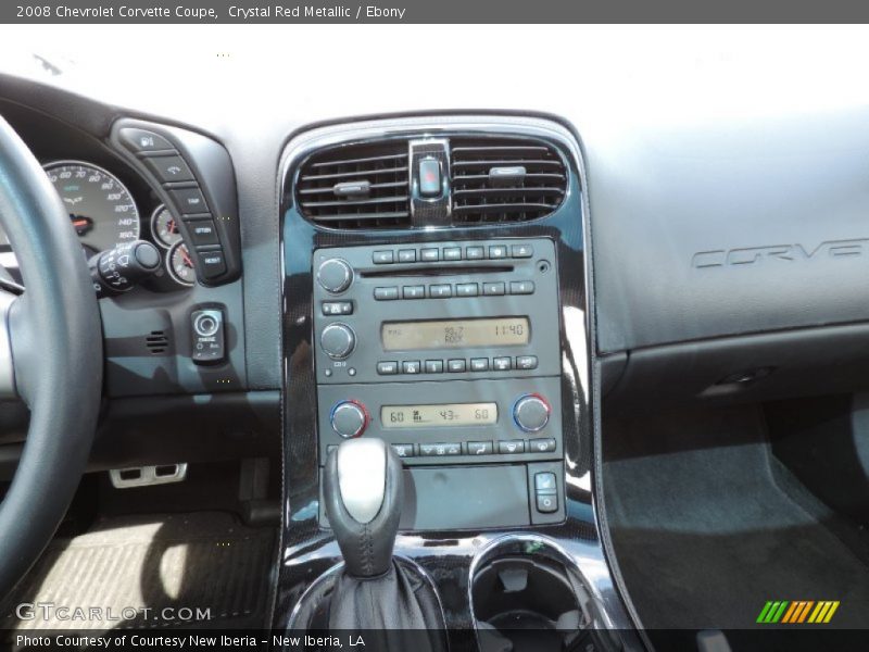 Crystal Red Metallic / Ebony 2008 Chevrolet Corvette Coupe