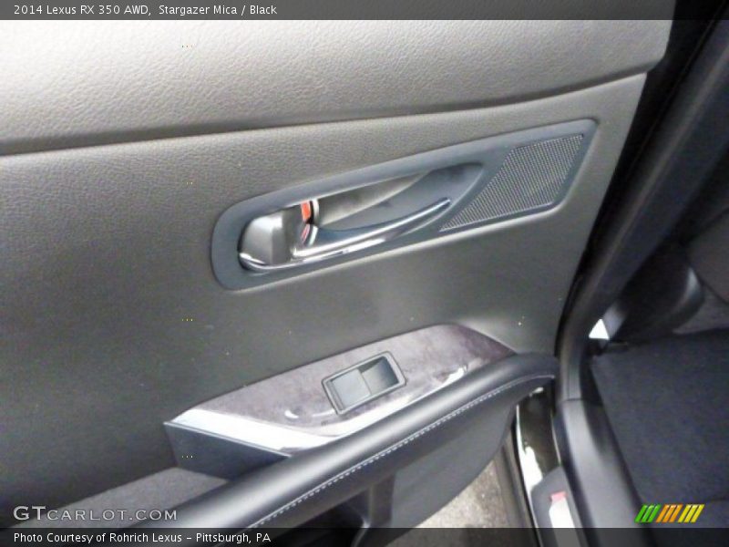 Stargazer Mica / Black 2014 Lexus RX 350 AWD