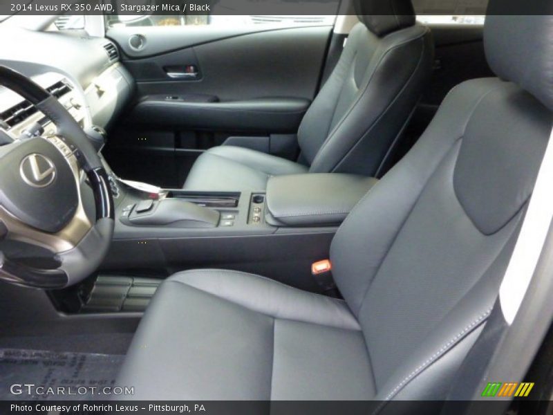 Stargazer Mica / Black 2014 Lexus RX 350 AWD