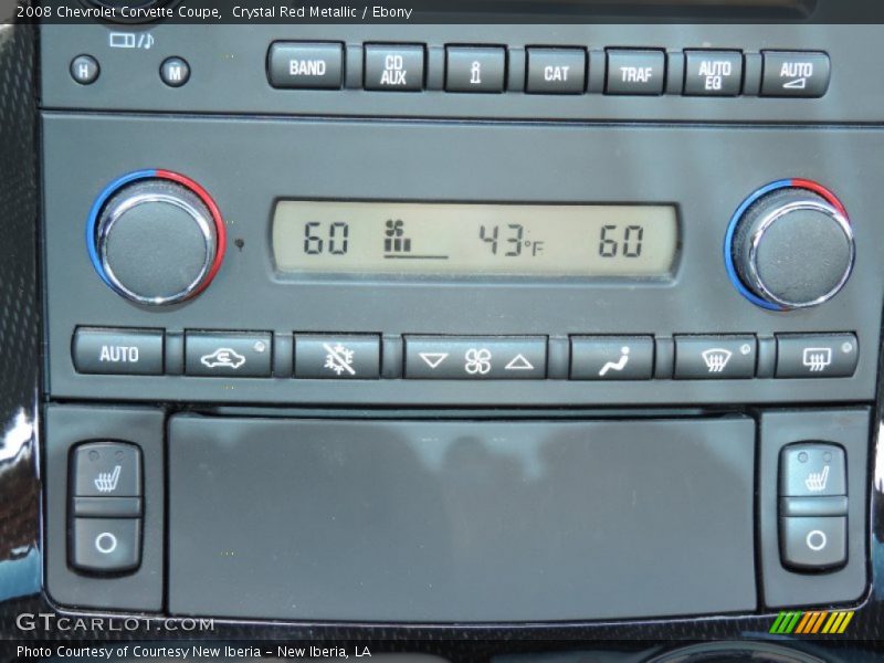 Crystal Red Metallic / Ebony 2008 Chevrolet Corvette Coupe