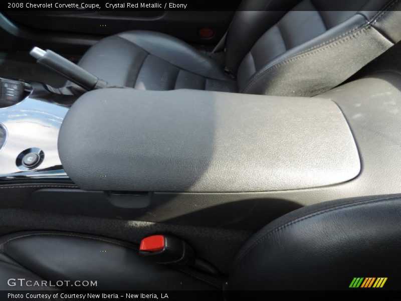 Crystal Red Metallic / Ebony 2008 Chevrolet Corvette Coupe