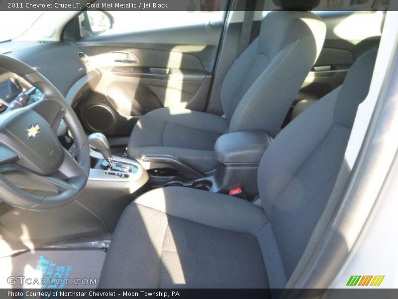 Gold Mist Metallic / Jet Black 2011 Chevrolet Cruze LT