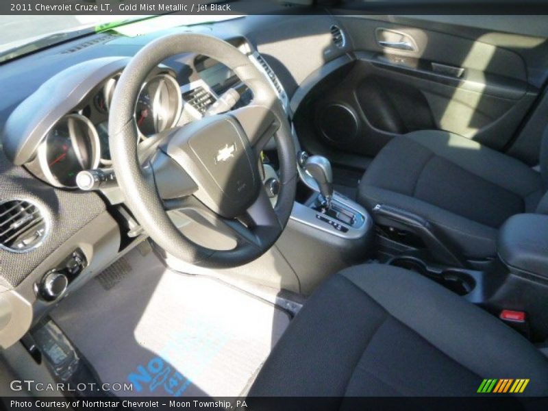 Gold Mist Metallic / Jet Black 2011 Chevrolet Cruze LT