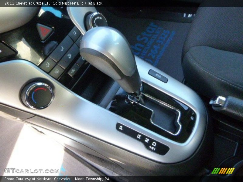 Gold Mist Metallic / Jet Black 2011 Chevrolet Cruze LT