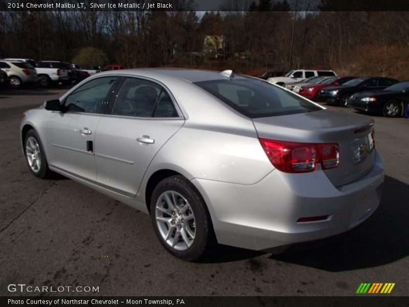 Silver Ice Metallic / Jet Black 2014 Chevrolet Malibu LT