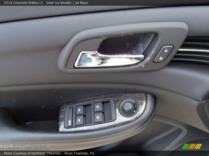 Silver Ice Metallic / Jet Black 2014 Chevrolet Malibu LT
