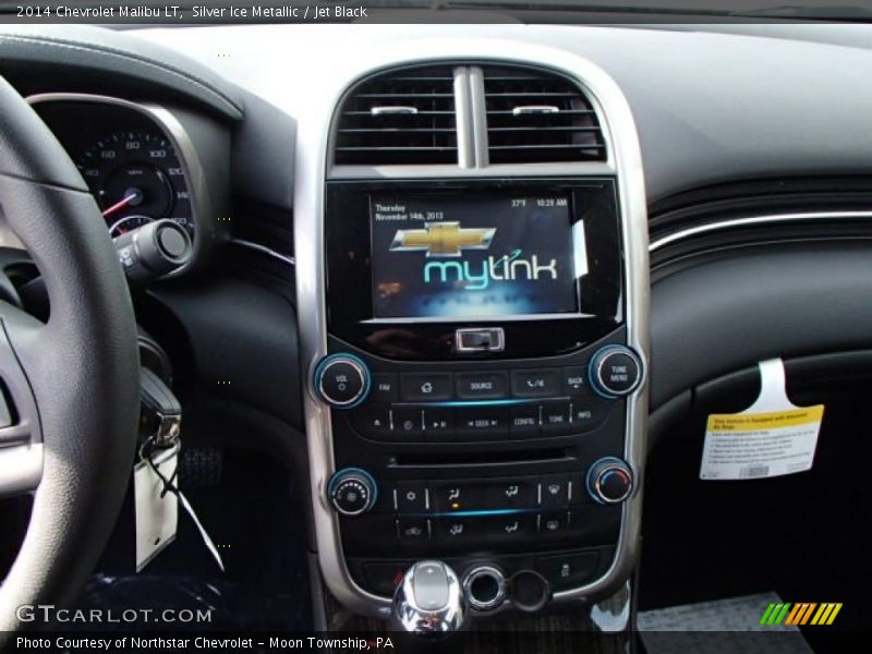 Silver Ice Metallic / Jet Black 2014 Chevrolet Malibu LT