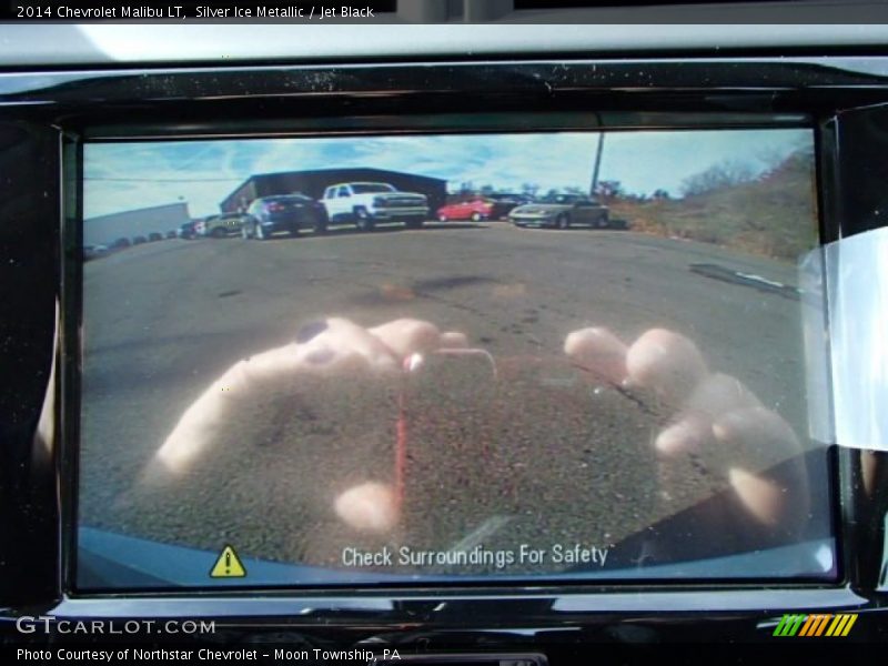 Silver Ice Metallic / Jet Black 2014 Chevrolet Malibu LT