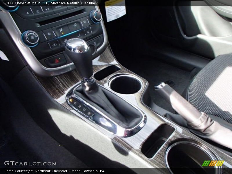 Silver Ice Metallic / Jet Black 2014 Chevrolet Malibu LT