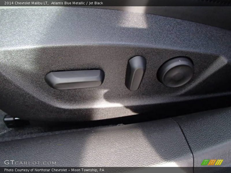 Atlantis Blue Metallic / Jet Black 2014 Chevrolet Malibu LT