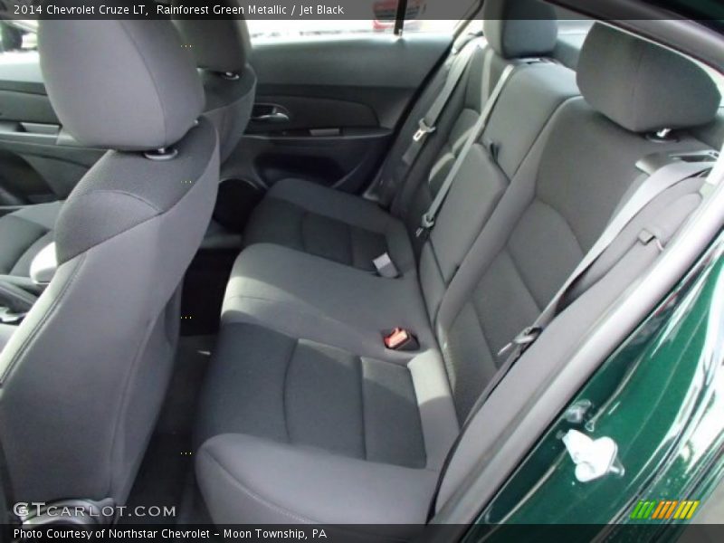 Rainforest Green Metallic / Jet Black 2014 Chevrolet Cruze LT
