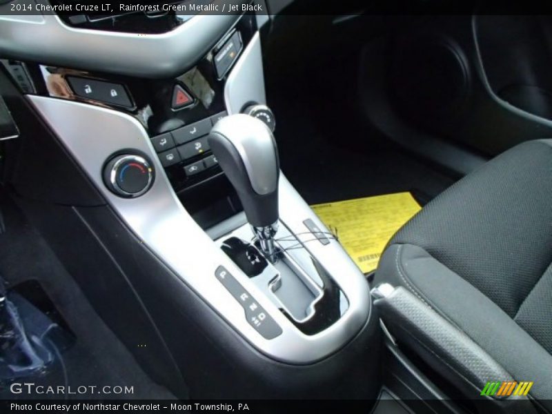 Rainforest Green Metallic / Jet Black 2014 Chevrolet Cruze LT