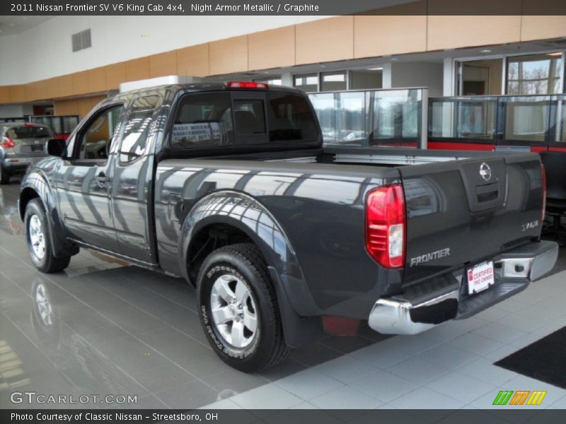 Night Armor Metallic / Graphite 2011 Nissan Frontier SV V6 King Cab 4x4