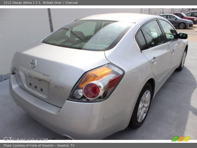 Brilliant Silver / Charcoal 2012 Nissan Altima 2.5 S