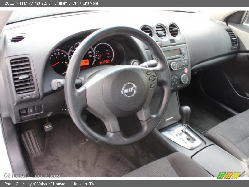 Brilliant Silver / Charcoal 2012 Nissan Altima 2.5 S