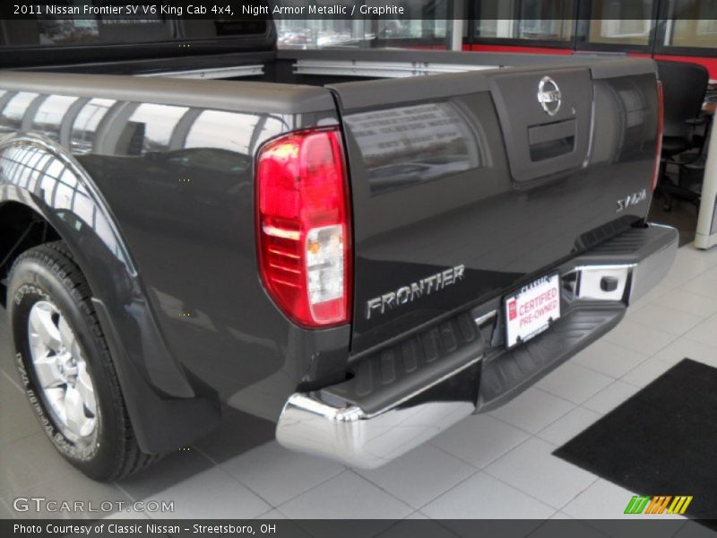 Night Armor Metallic / Graphite 2011 Nissan Frontier SV V6 King Cab 4x4