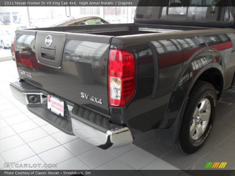 Night Armor Metallic / Graphite 2011 Nissan Frontier SV V6 King Cab 4x4