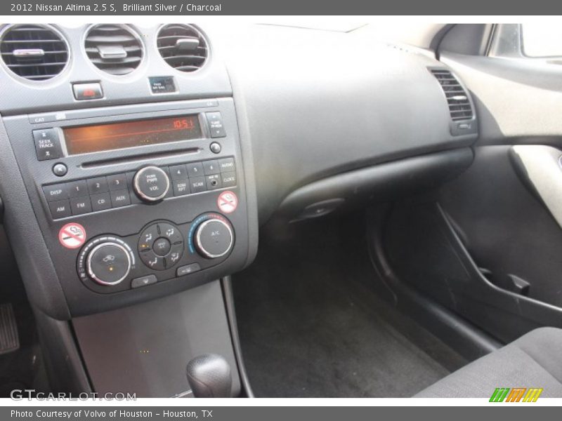 Brilliant Silver / Charcoal 2012 Nissan Altima 2.5 S