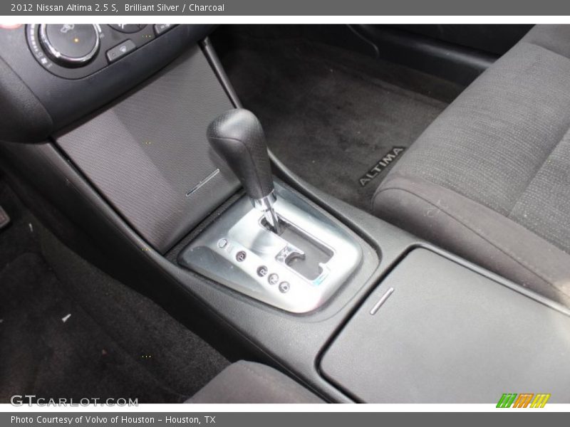Brilliant Silver / Charcoal 2012 Nissan Altima 2.5 S